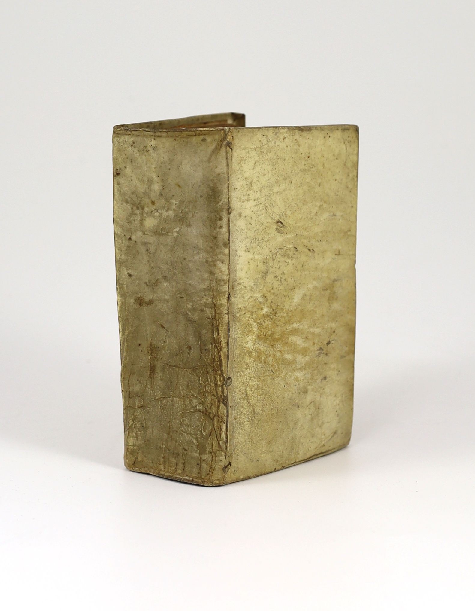 Melville, James, Sir - Memoires de Jaques Melvil, 12mo, vellum with yapp edges , Adrian Moetjens, bound with Bohun, Edmund - Le Caractere de la Reine Elizabet, Jean Alberts, both La Haye, 1694